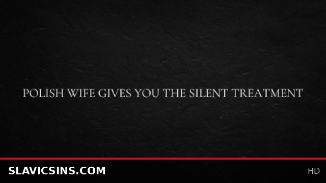 Polish Wife Gives Her Husband the Silent Treatment in Bedroom Drama